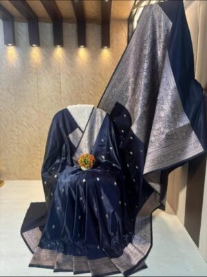 Designer Banarasi Silk saree crafted with exquisite craftsmanship and style.